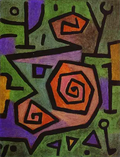Heroische Rosen Paul Klee